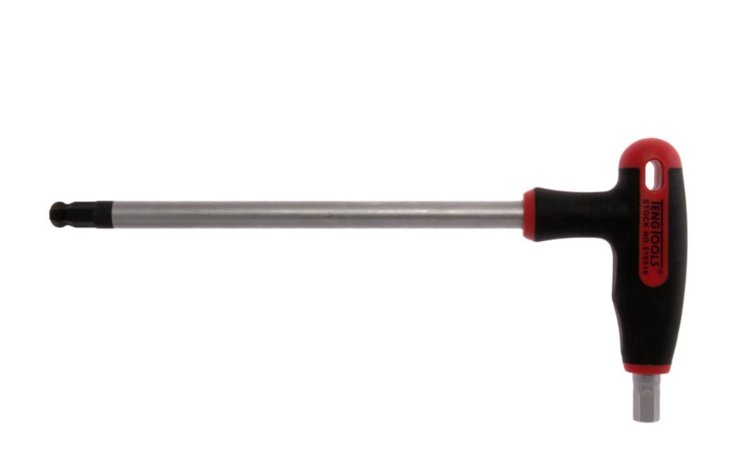 T-formet skrutrekker Teng Tools 101790806; HEX10