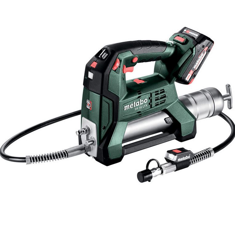 Trådløs smøresprøyte Metabo FP 18 LTX; 18 V; 2x2,0 Ah batteri.; med koffert