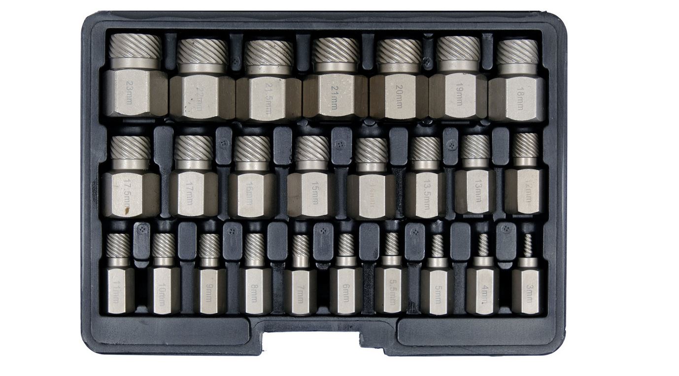 Boltavtrekkere Yato YT-06034; 3-23 mm; 25 stk