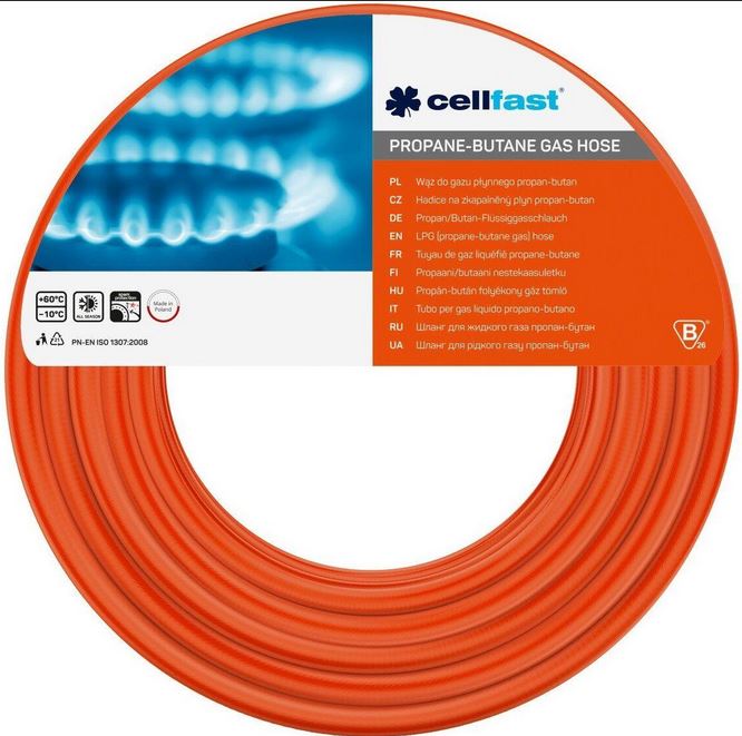 Husholdnings gasslange Cellfast 20-680; 9 mm; 60 m