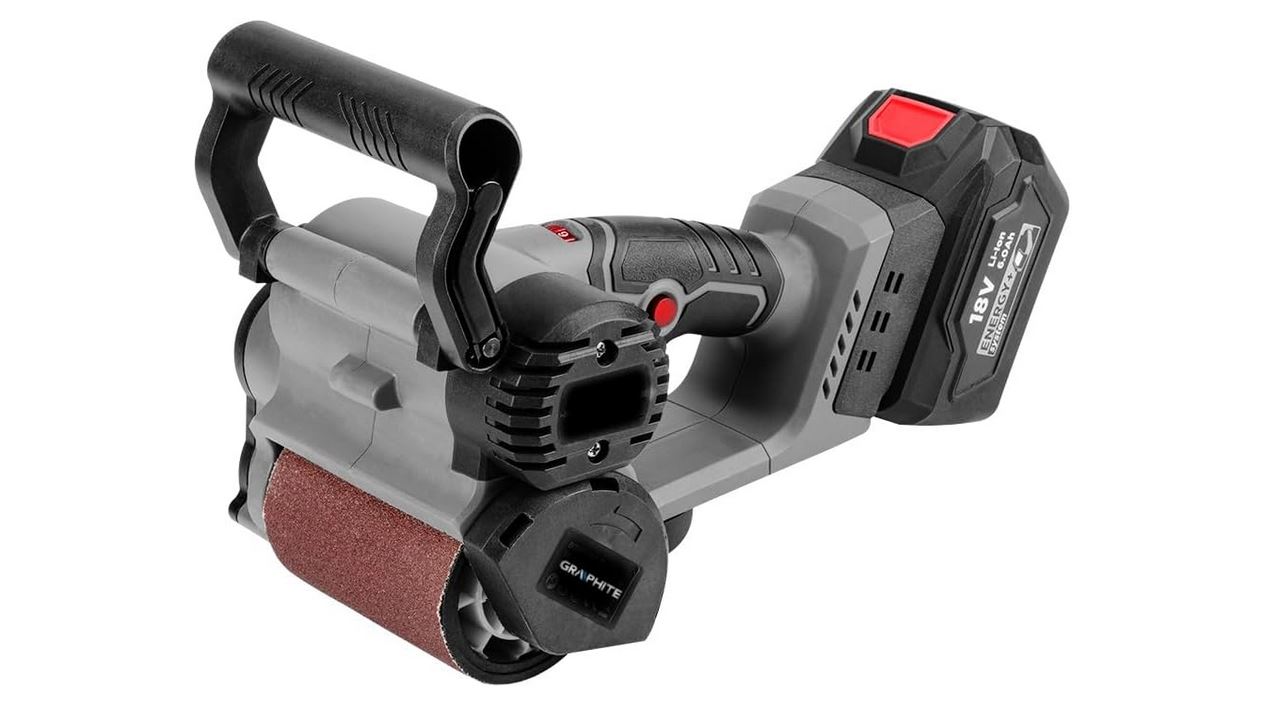Plansliper Graphite 58GE137; 18 V (uten batteri og lader)