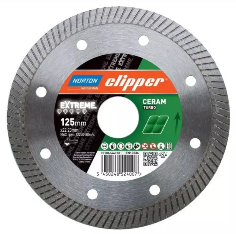 Diamantkappeskive Norton 70184627653; 230x25,4 mm
