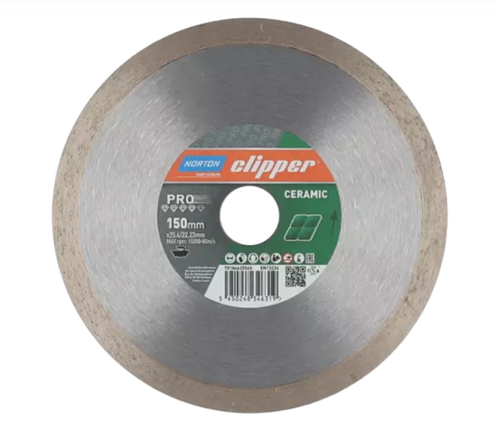 Diamantkappeskive Norton 70184625093; 200x25,4 mm