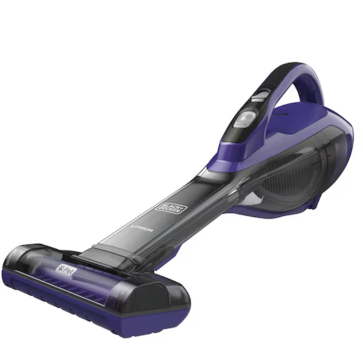 Batteridrevet støvsuger Black & Decker DVA325JP07-QW; 10,8 V; 1x2,5 Ah batteri + lader