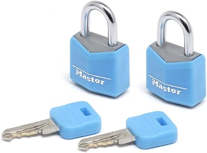 Låse MasterLock 9120EURTCOL; 20 mm; 2 stk