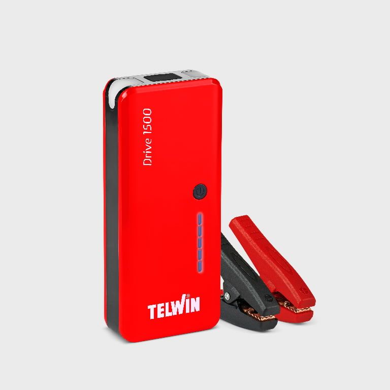 Batterilader til biler/Batteribooster til biler Telwin Drive 1500; 12 V; 1500 A; 12 Ah