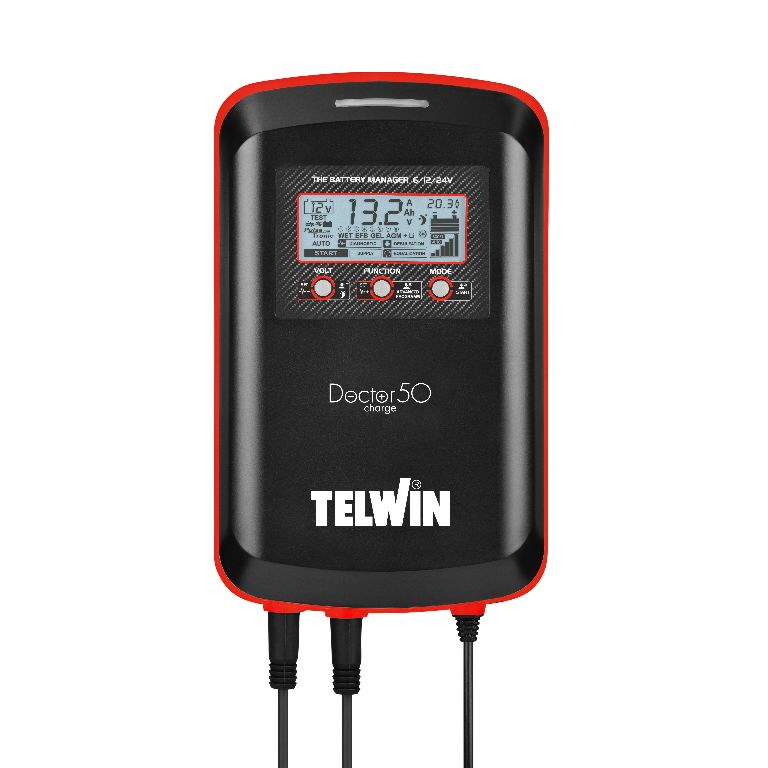 Lader Telwin Doctor Charge 50; 6/12/24 V