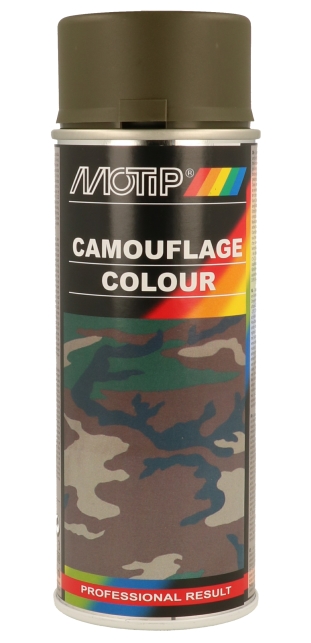 Maling Motip Camouflage RAL 8027; 400 ml; brun
