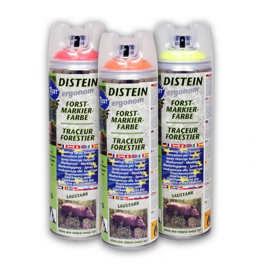 Merkespray Motip Distein; 500 ml; oransje