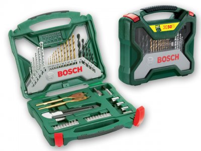 Tilbehørsett 50 deler Bosch TITANIUM