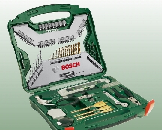 103 stk. tilbehør sett Bosch TITANIUM
