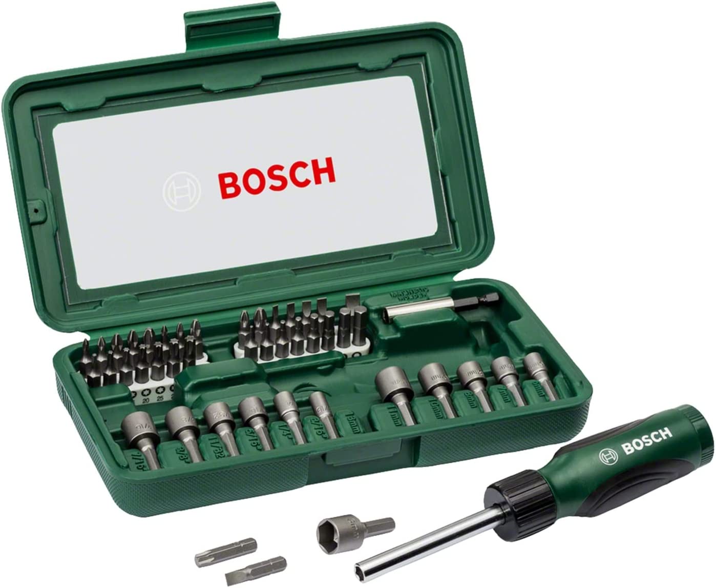 Tilbehørsett 46 deler Bosch TITANIUM