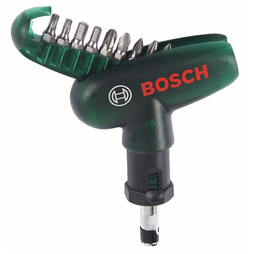 Bitssett PH; PZ; 9 stk. + megnetisk holder
