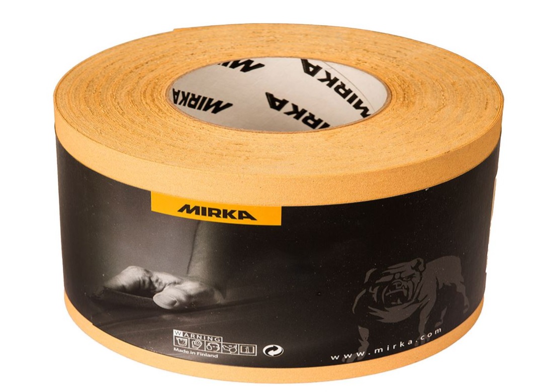 Slipede papirrull Mirka 2851100132; 115 mm; 50 m; P320