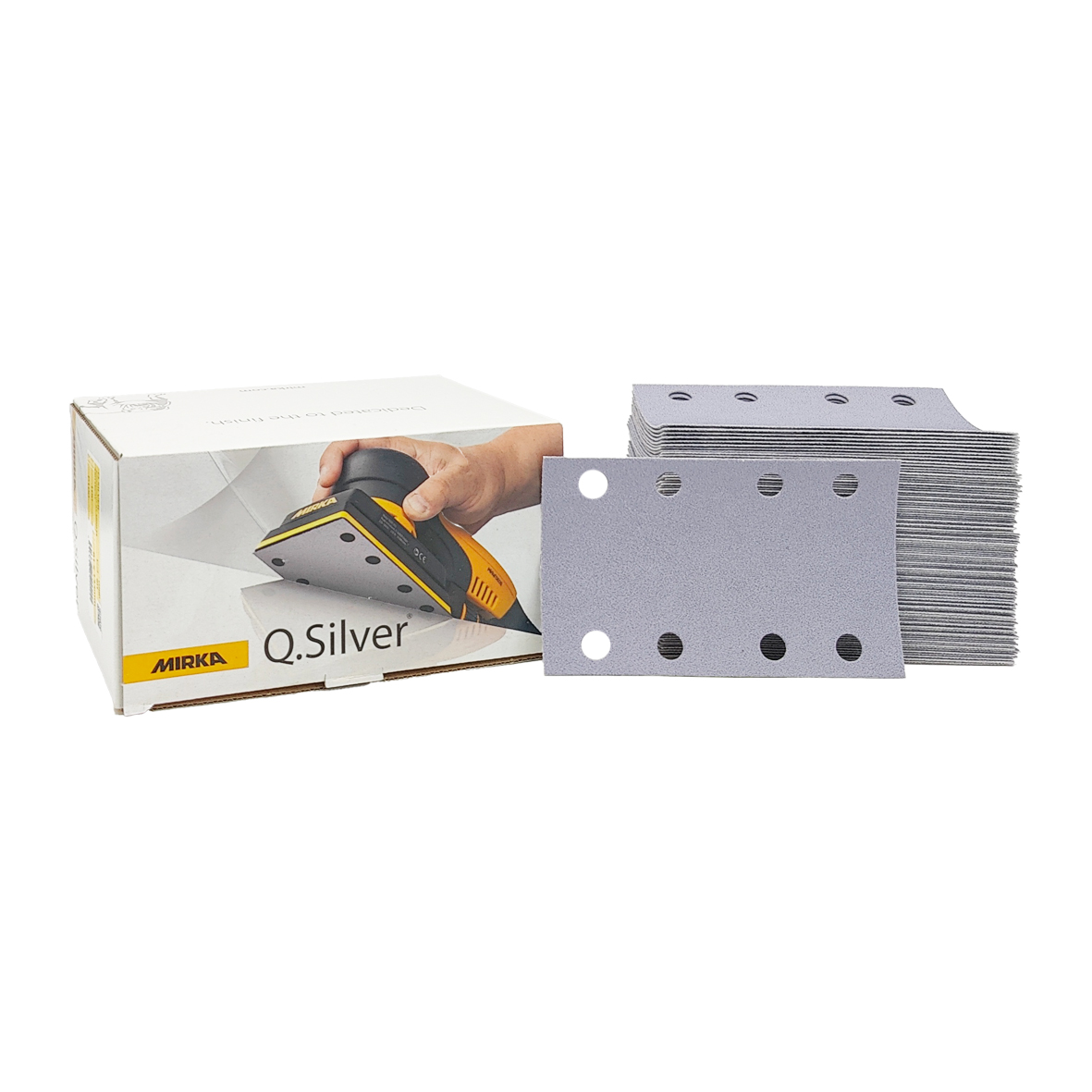 Sandpapir til planslipere Mirka 3668809915; 81x133 mm; P150