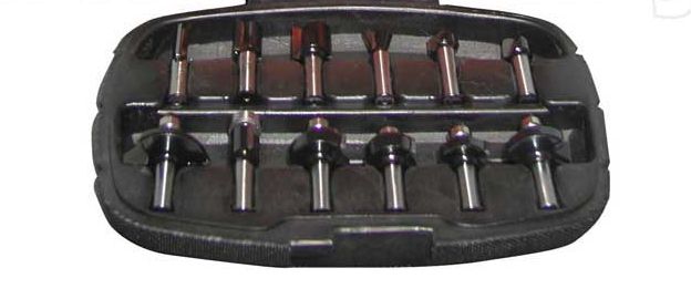 Freseborsett Bosch; 12 stk