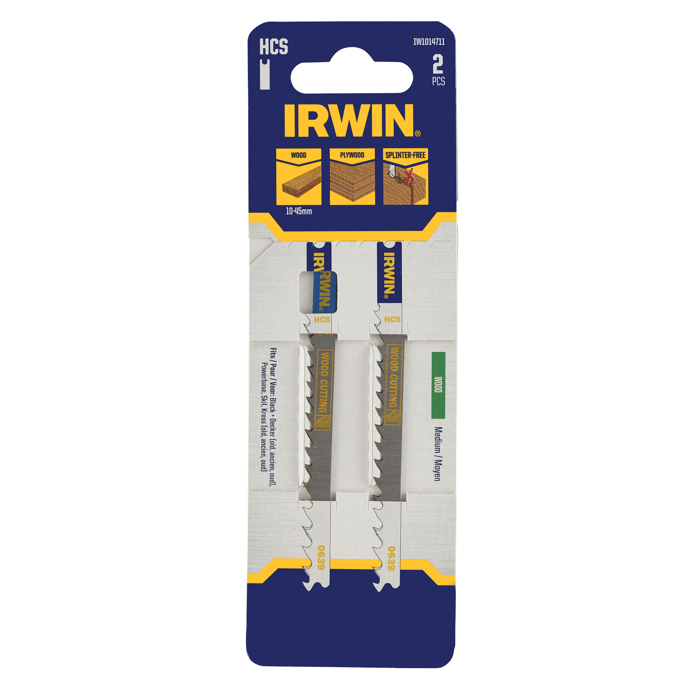 Stikksagblad Irwin IW1014711; 2 stk