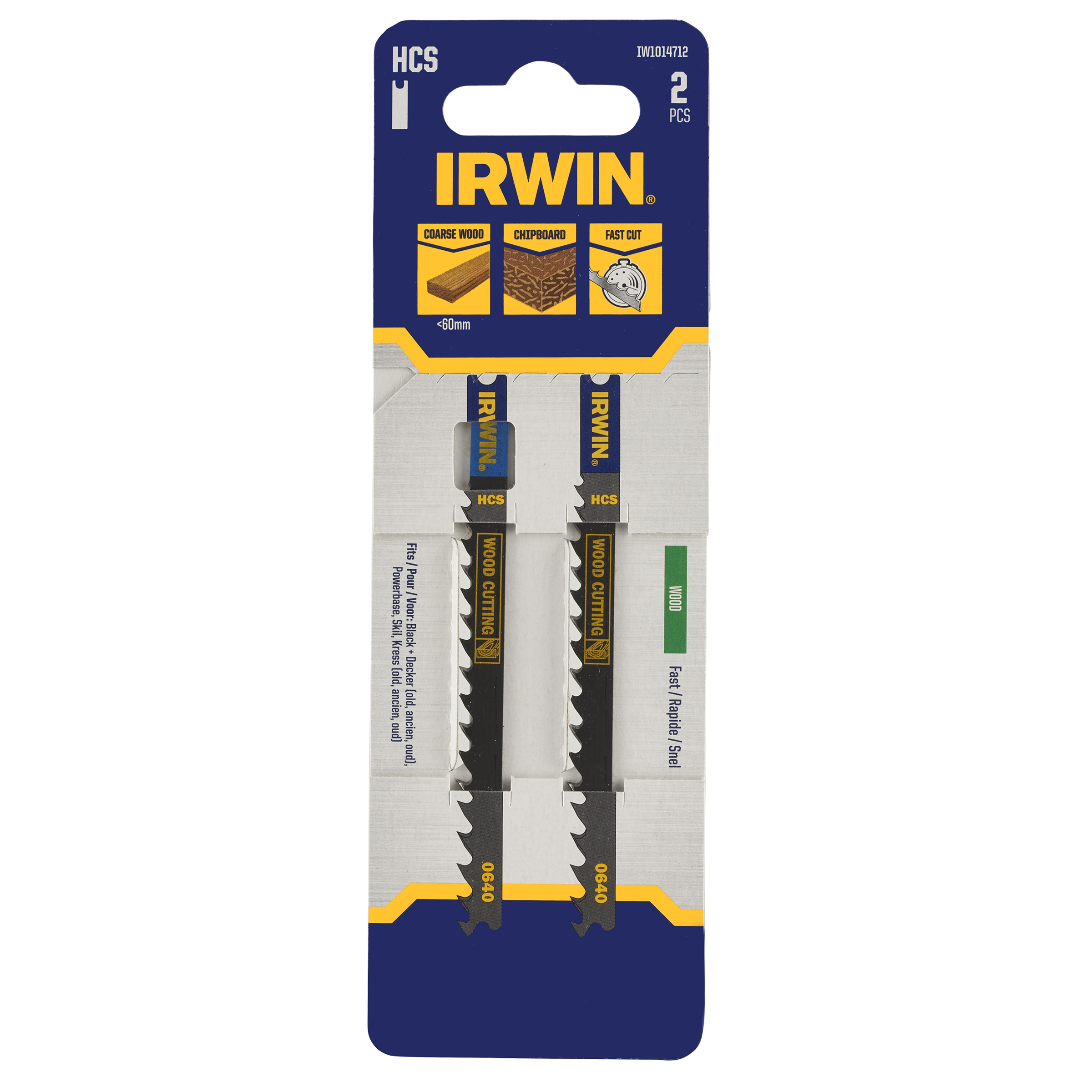 Stikksagblad Irwin IW1014712; 2 stk