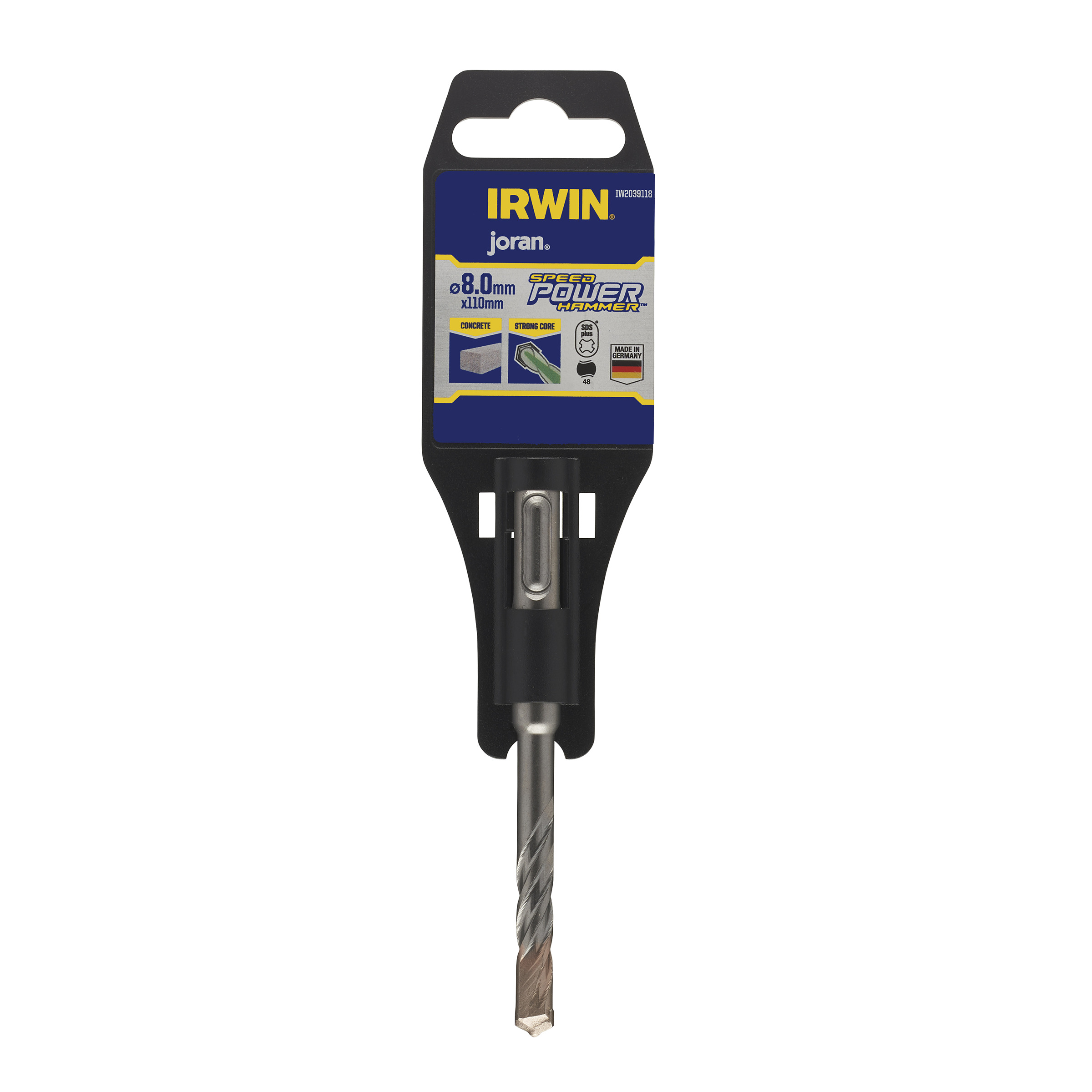 Bor for betong Irwin IW2039118; 8x110 mm; SDS-plus