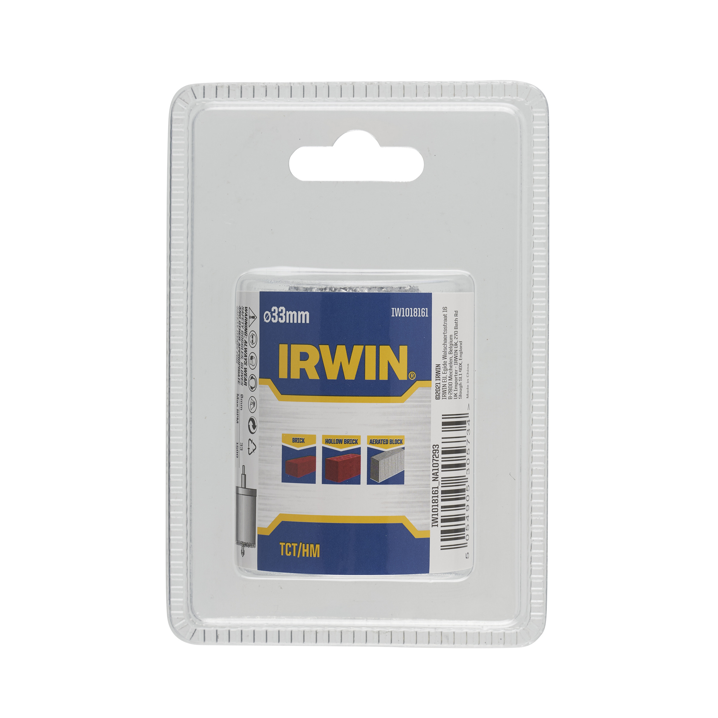 Diamantborekrone Irwin IW1018161; 33 mm