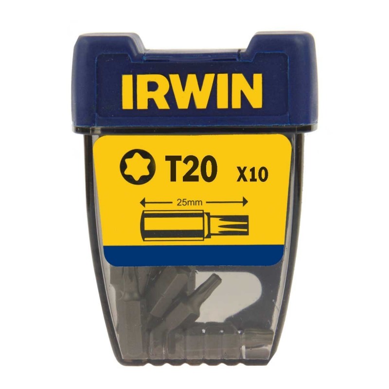 Skrubits Irwin 10504353; T20; 25 mm; 10 stk