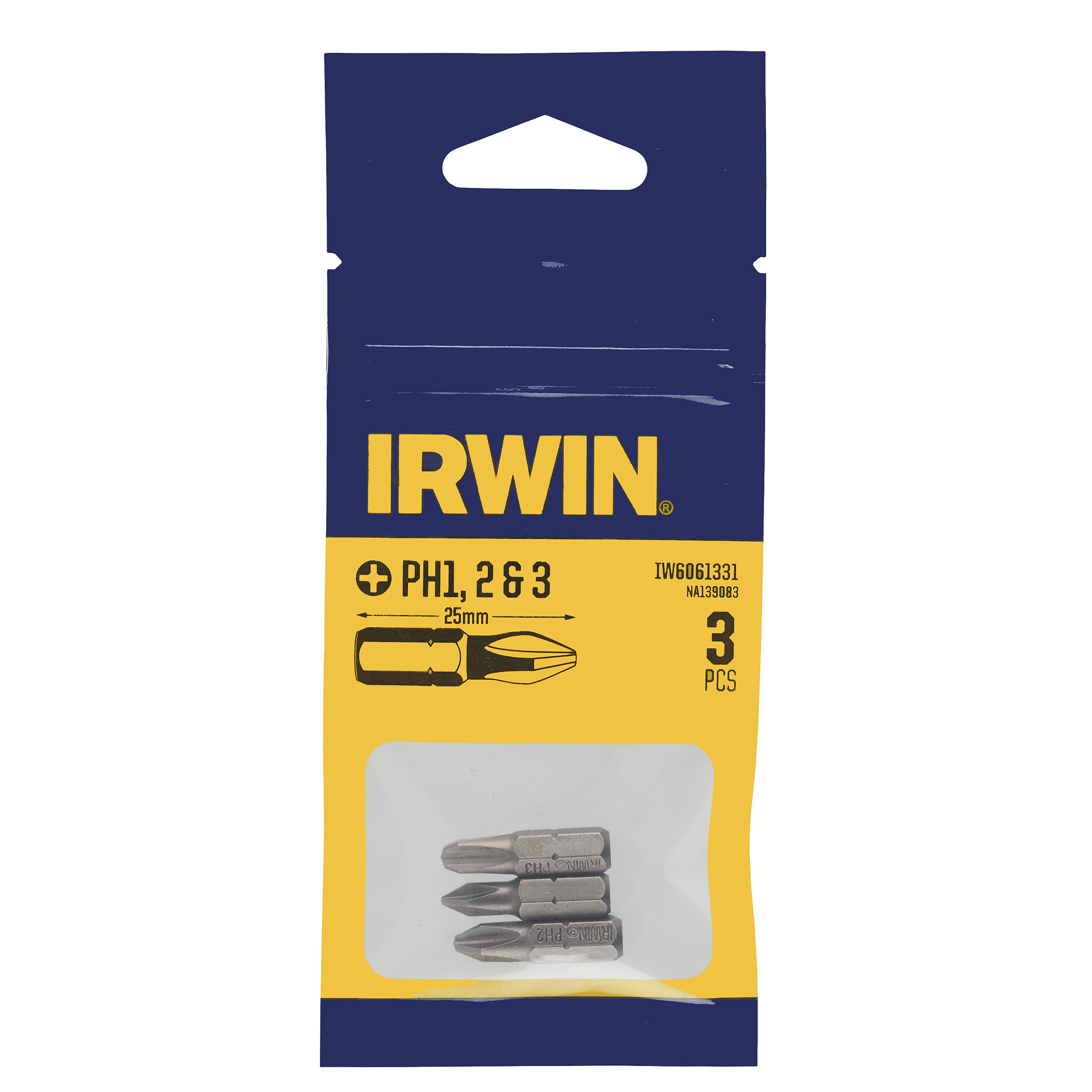 Skrutrekkersett Irwin IW6061331; 3 stk