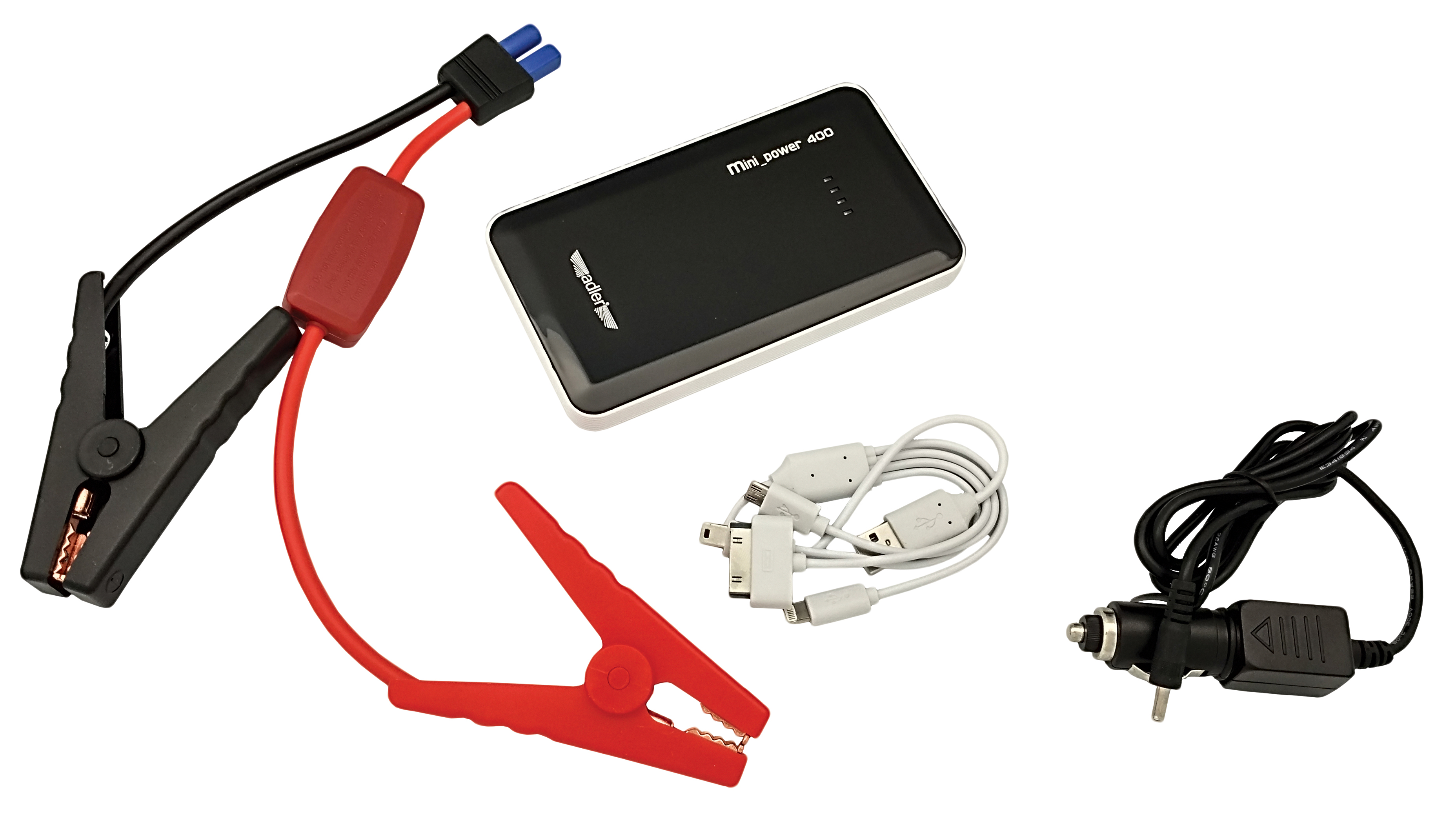 Batterilader til biler/Batteribooster til biler Adler 560.400