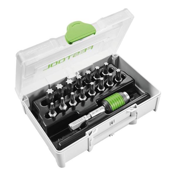 Skrutrekkersett Festool SYS3 XXS CE-TX BHS 60; 18 stk