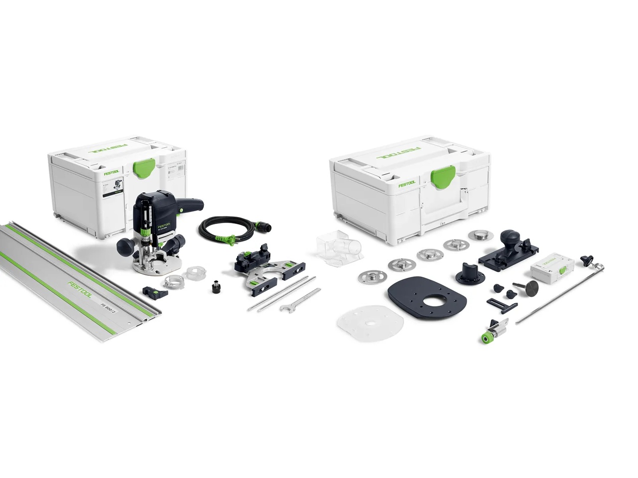 Håndoverfres Festool 1010 REBQ-FS-Set