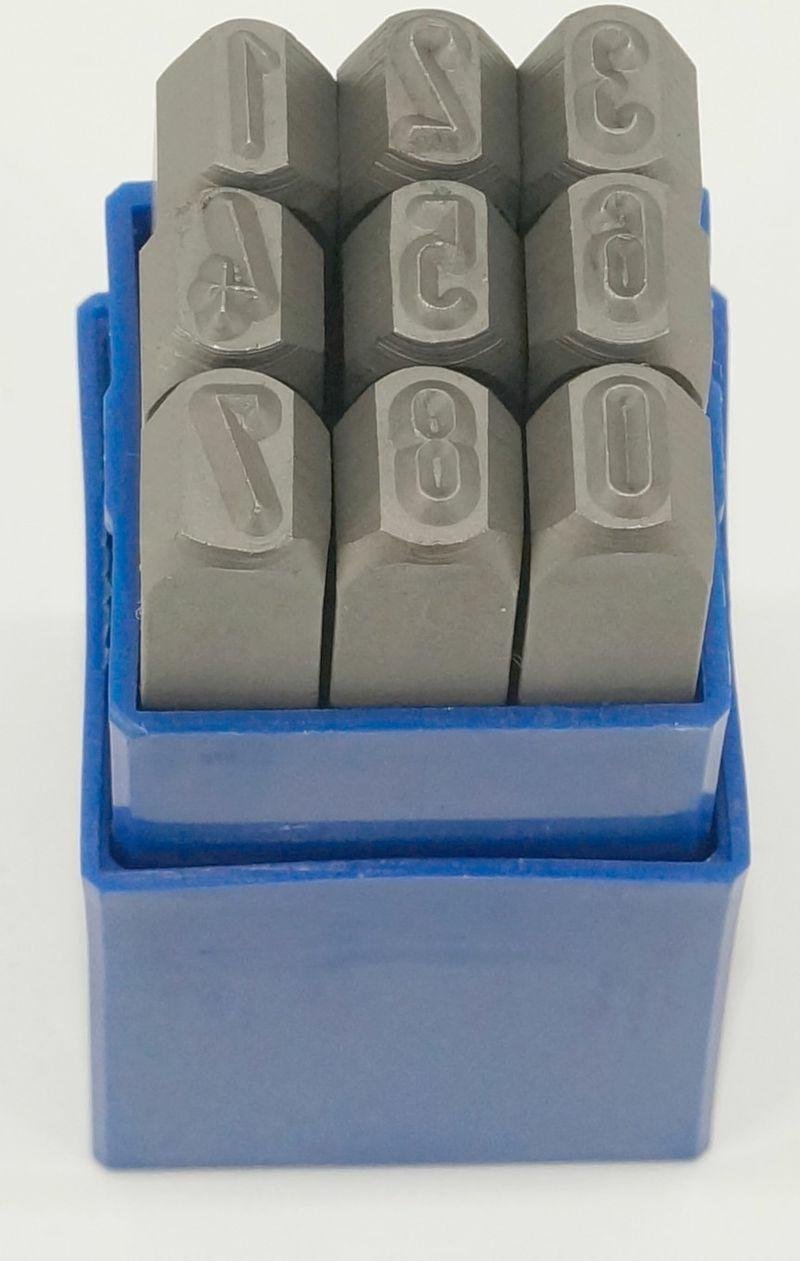 Sett av sifferstanser Beta 100010K0; 1 mm; 9 stk