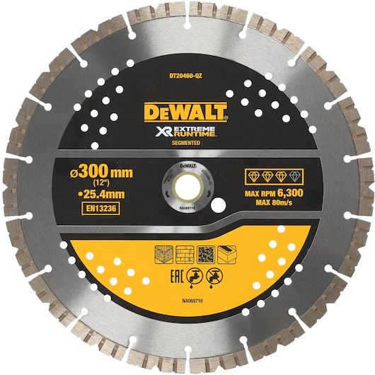 Diamantkappeskive DeWalt DT20460-QZ; 300x25,4 mm