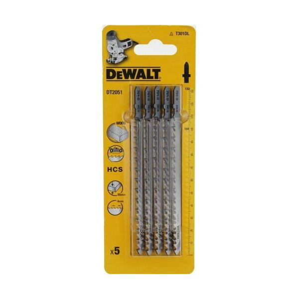 Stikksagblad DeWalt DT2051-QZ; 132 mm; 5 stk