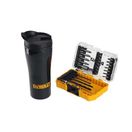 Bor/bitssett DeWalt DT70707-QZ; 25 stk. + termokopp