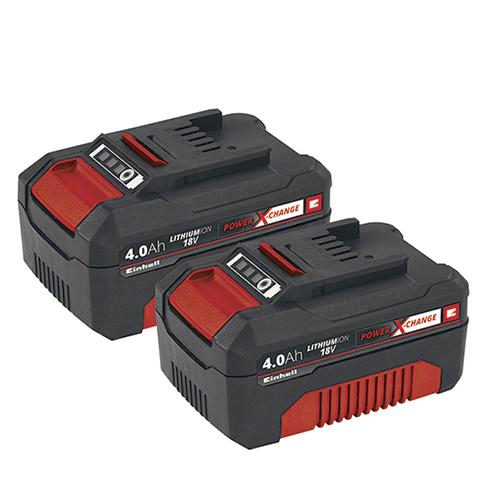 Batteri Einhell 4511489; 18 V; 2x4,0 Ah