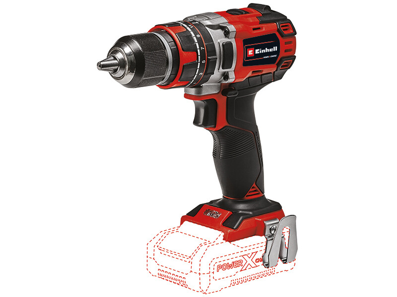 Slagskrutrekker / bor Einhell TE-CD 18/50 LI-I BL Solo; 18 V (uten batteri og lader)