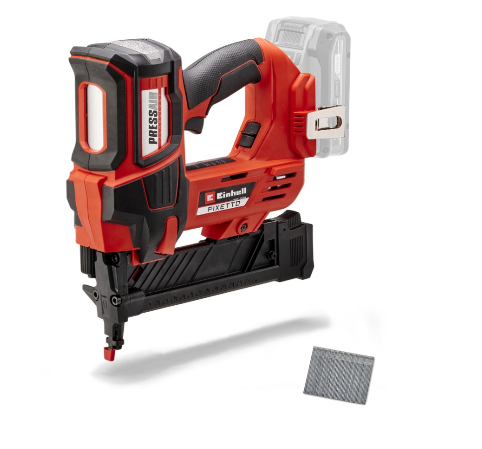 Batteridrevet stiftepistol Einhell FIXETTO 18/50 N Solo; 18 V (uten batteri og lader)