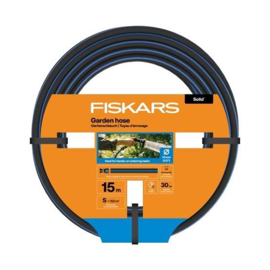 Vannslange Fiskars 1076049; 1/2''; 15 m
