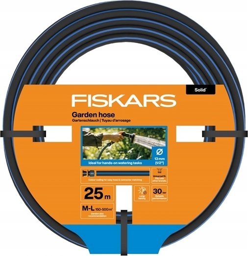 Vannslange Fiskars 1076060; 1/2''; 25 m