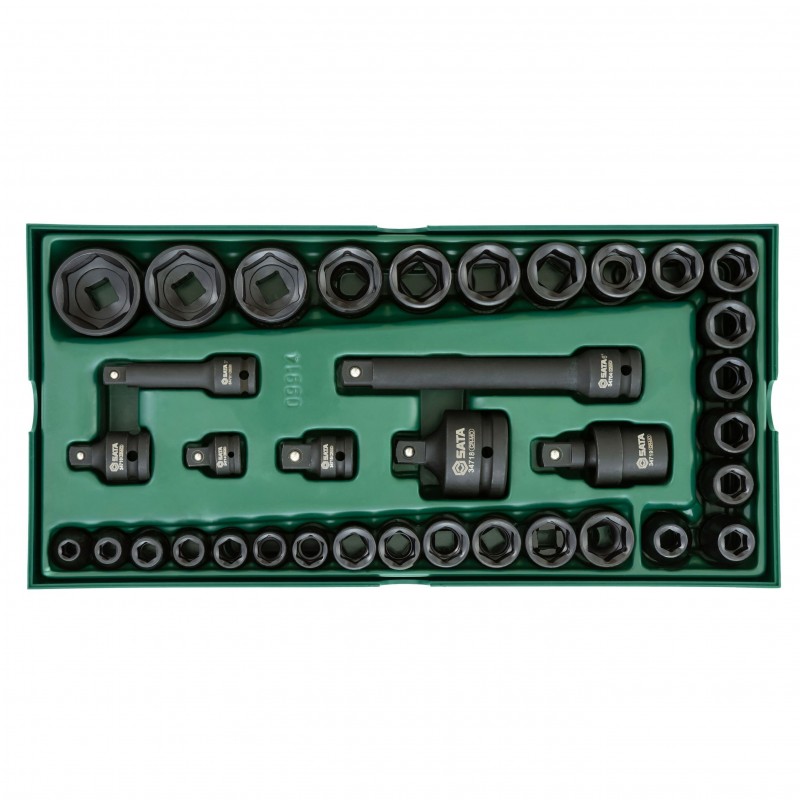 Slagpipersett Sata S09914; 36 stk