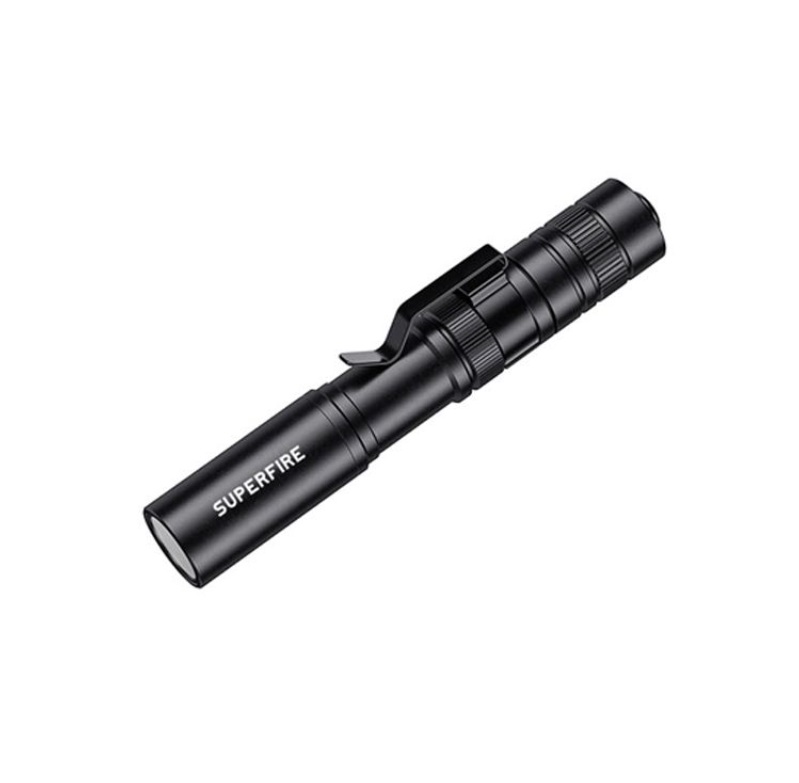 Lommelykt SUPERFIRE-X18; LED; 55 lm