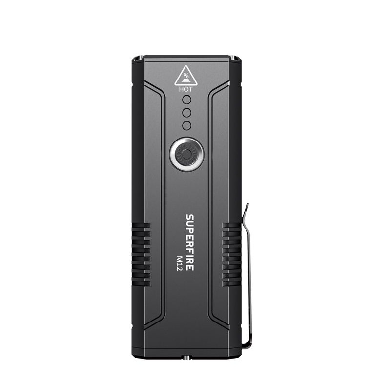 Lommelykt SUPERFIRE-M12; LED; 8000 lm; 4x2,0 Ah batt.