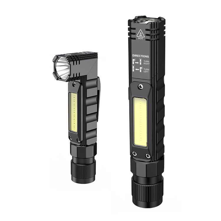 Lommelykt SUPERFIRE-G19; LED; 200 lm; 1x0,8 Ah batt.
