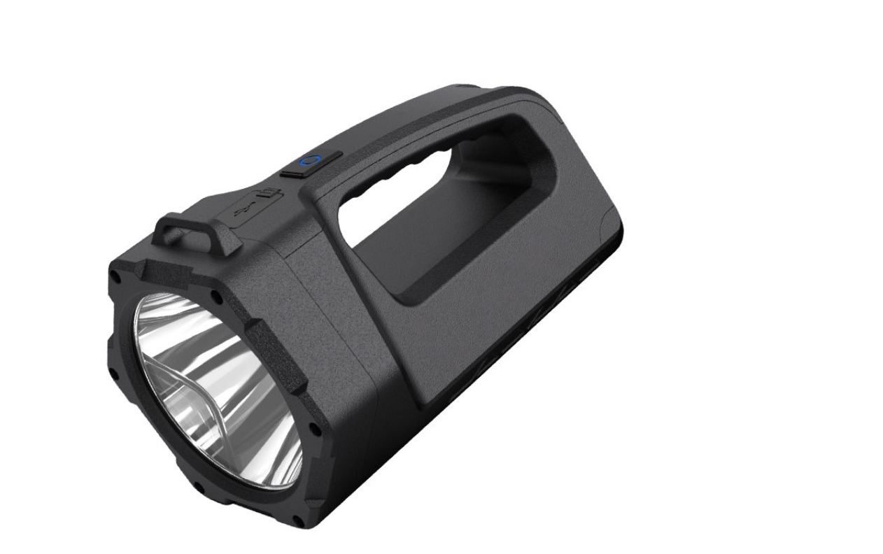 Lommelykt SUPERFIRE-M17; LED; 230 lm; 2x1,2 Ah batt.