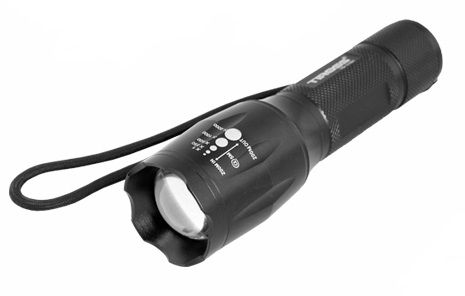 Lommelykt Tiross TS-1151; LED; 3,7 V; 1x2,0 Ah batt.