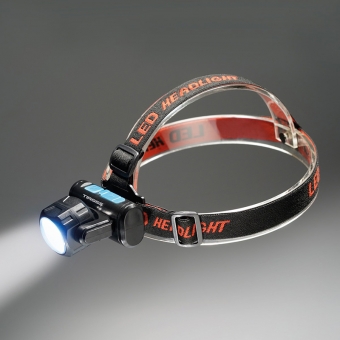 Hodelykt Tiross TS-1960; LED; 120/150 lm; 1x1,2 Ah batt.