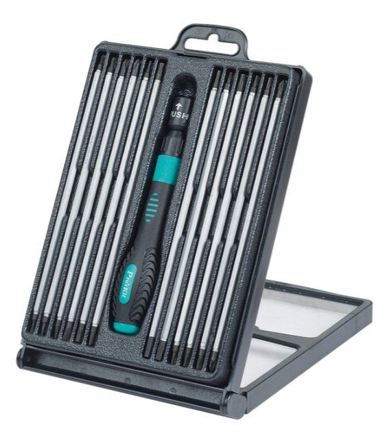 Skrutrekkersett ProsKit SD-9824; 24 stk