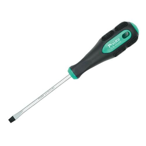 Flat skrutrekker Proskit 9SD-205A; SL3; 100 mm