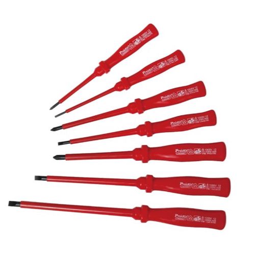 Skrutrekkersett Proskit 8PK-8100E; 7 stk