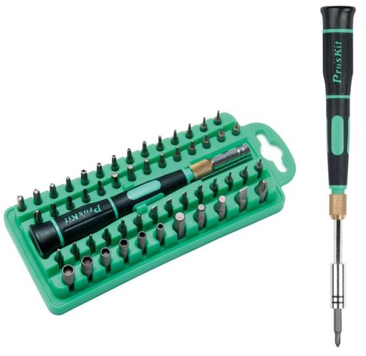 Skrutrekkersett Proskit SD-9828; 58 stk