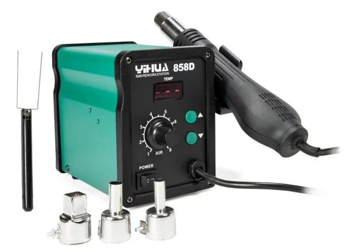 Varmluftspistol Yihua Y/858D; 700 W